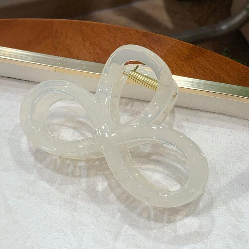 Bowknot Shark Clips Acrylic Hairgrip New Hair Clips Women