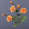 Retro Simulation Rose Flower Luxury Fake Flowers Artificial Rose Branch  Wedding Party Decor