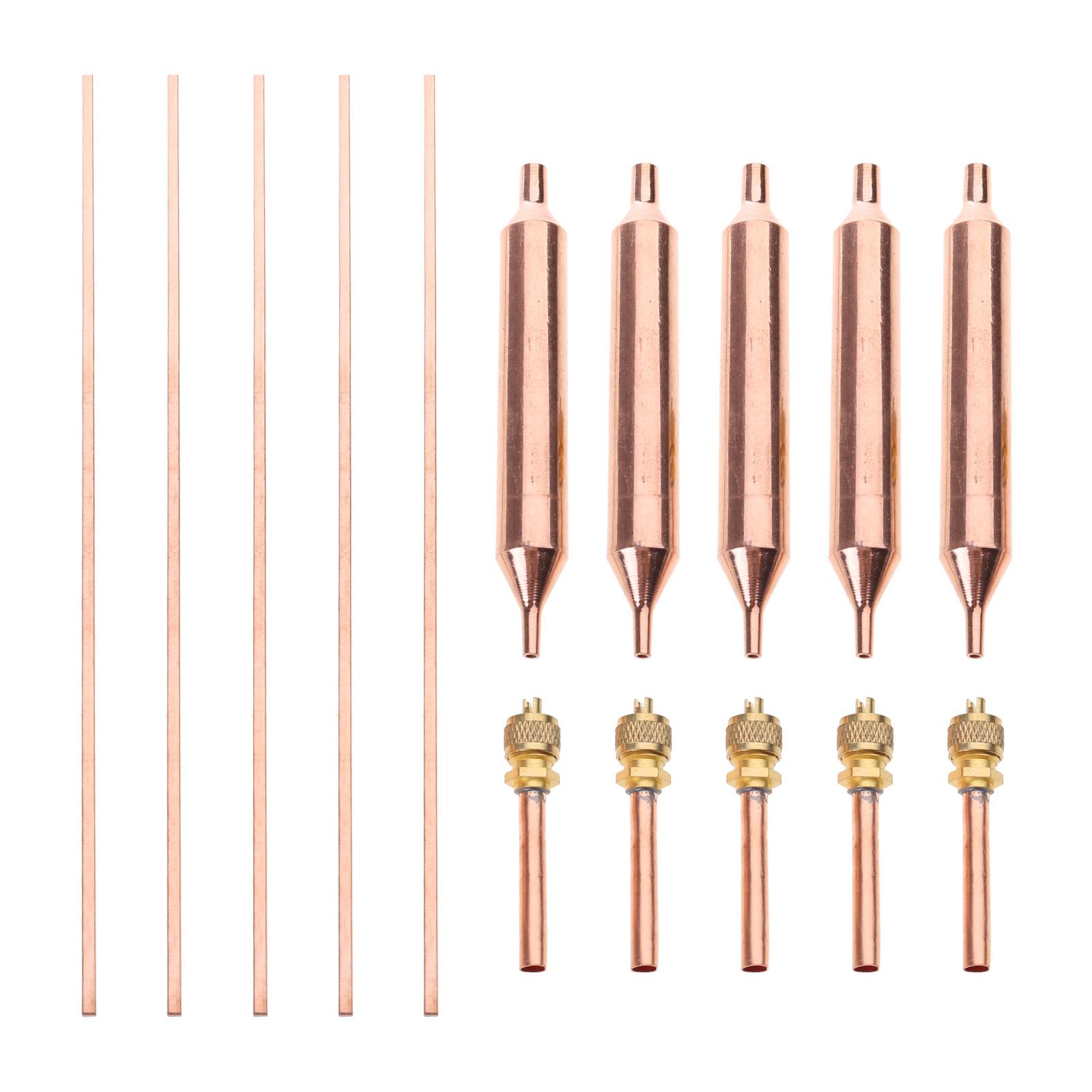 

Набор для обслуживания кондиционеров, 15 шт., фильтр-осушитель, сварочные прутки, набор инструментов для ремонта кондиционера, медный сварочный пруток