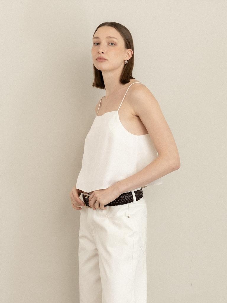GLOWNY G Ella Strap Sleeveless (Ivory)