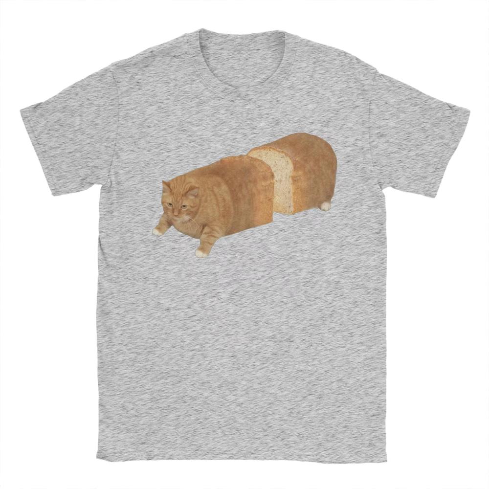 Cat Loaf Meme Cotton T Shirt Mens and Womens Cotton Unique TShirts Round Neck Tee Shirt Short Sleeve Clothes Birthday Gift