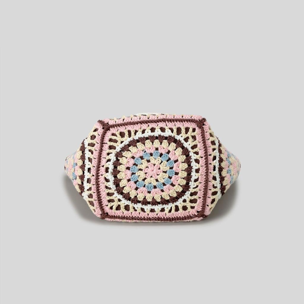 Sac à bandoulière crocheté à la main pour femmes bandoulière en tissu de bambou sacs de luxe de créateur sacs pour femmes