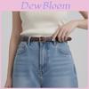 Womens Leather Belt With Alloy Buckle For Casual And Office Wear