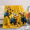 Minions Flannel Blanket, High quality Comfortable for All Seasons, Home Decor, Warmth and Comfort