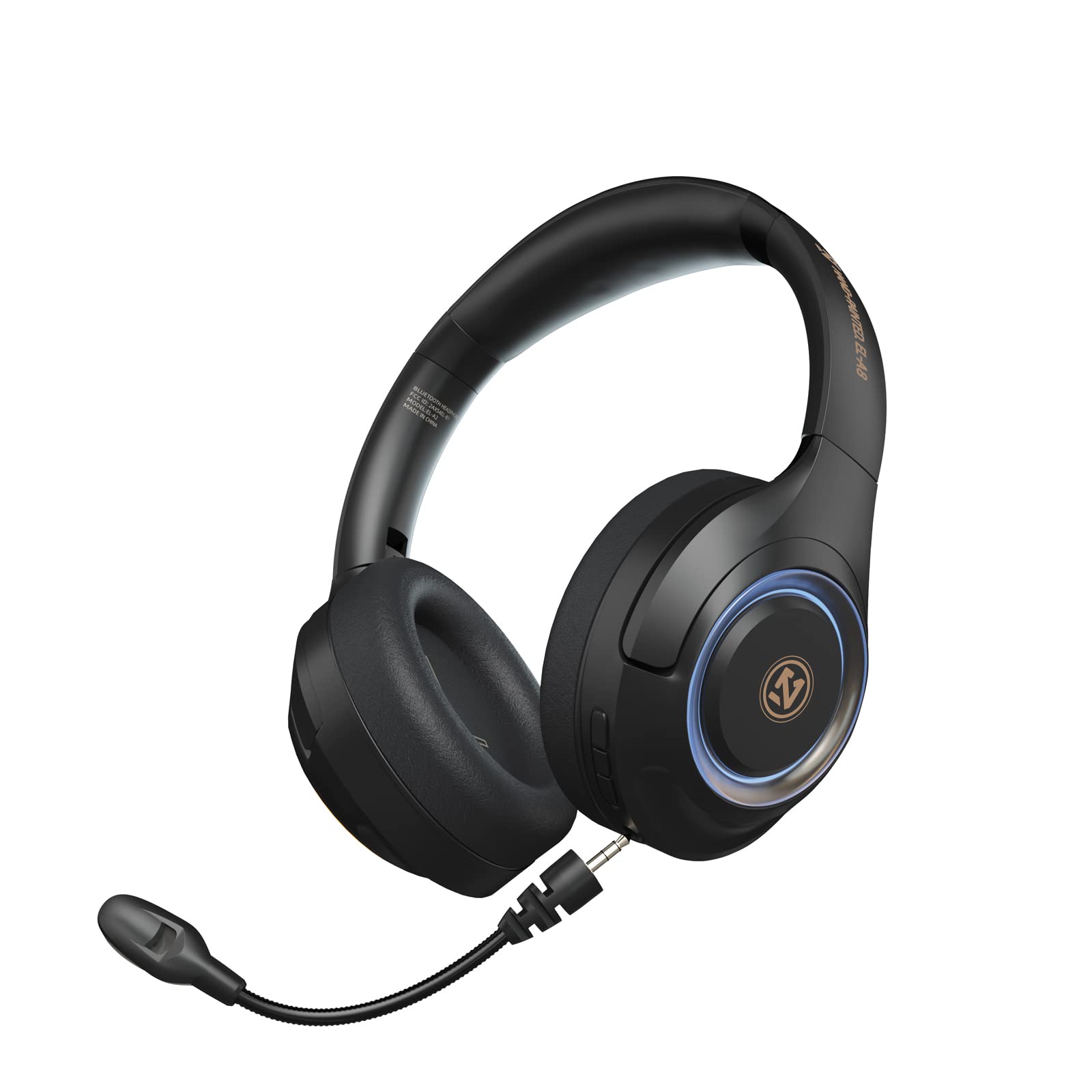 

okcsc A8 Gaming Wireless Герметичная проводная и беспроводная карта SD с низким уровнем непрерывного использования для приблизительно 50 голосовых чатов, совместимая с Включает черную гарнитуру,