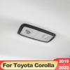 ABS Auto Innenraum Hinten Leseleuchten Abdeckung Zierleiste Rahmen Aufkleber Für Toyota Corolla E210 - 2022 12. Dekoration Zubehör
