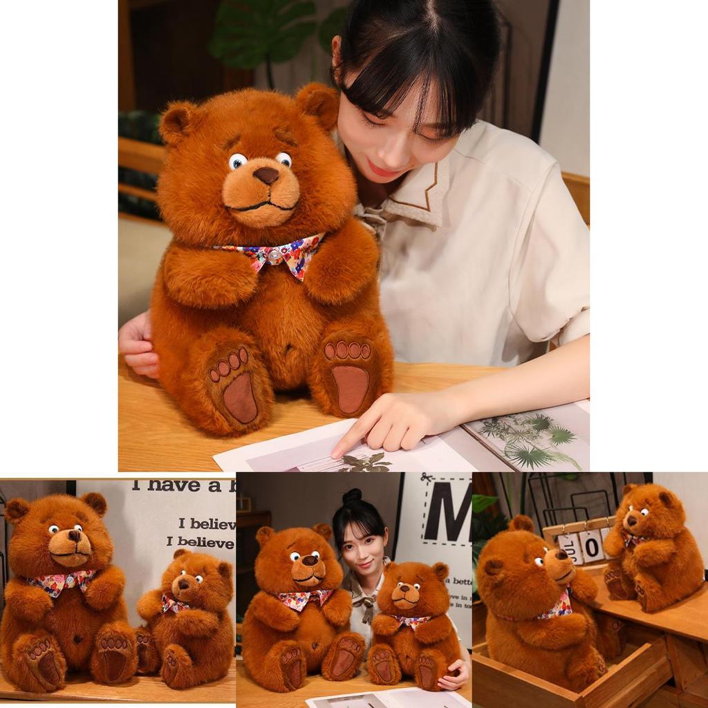 Adorable Plush Bear Stuffed Animal Soft Toy For Kids Perfect Gift For Girls