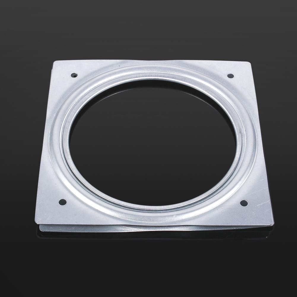 6 Zoll quadratische Metall drehbare Schwenkplatte TV Schreibtisch Lazy Susan Drehtellerlager