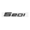 New Glossy Black Chrome Silver 3D Letters Numbers 520i 525i 530i Emblem for BMW Car Trunk Sticker Accessories PS9