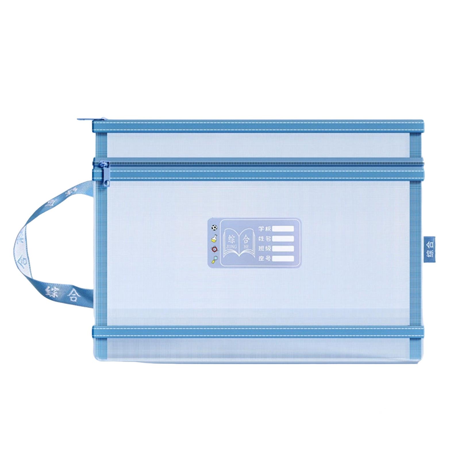 

Homework Storage Bag With Compartments Multi-purpose For School, Home, Office. Home Study Desk As Shown