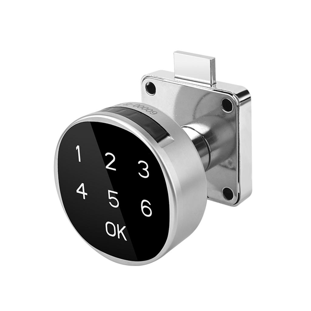 Digital Cabinet Lock with Combination Zinc Alloy Drawer Safe Smart Security Latch for Home Office Privacy Protection