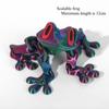 3D Frog Refrigerator Magnets Set Creative Funny Lifelike Design Cute Whiteboard Stickers Kitchen Decor Decals