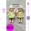 Christmas Doll Clothes Set for BJD and Reborn Dolls - Limited Edition Fashion for Children