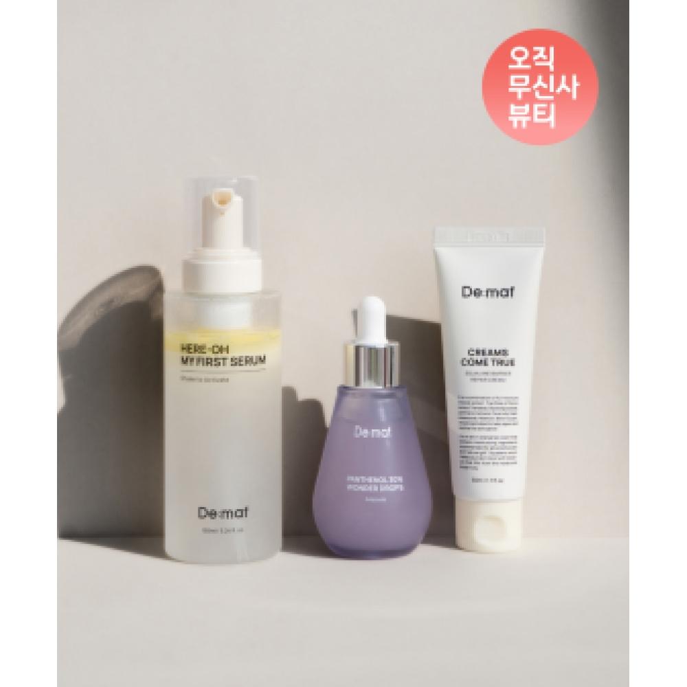 Demaf Barrier Strong Routine Set  Universal Foundation 155 Ml + Panthenol 55 Ml + Cream 50 Ml NONE