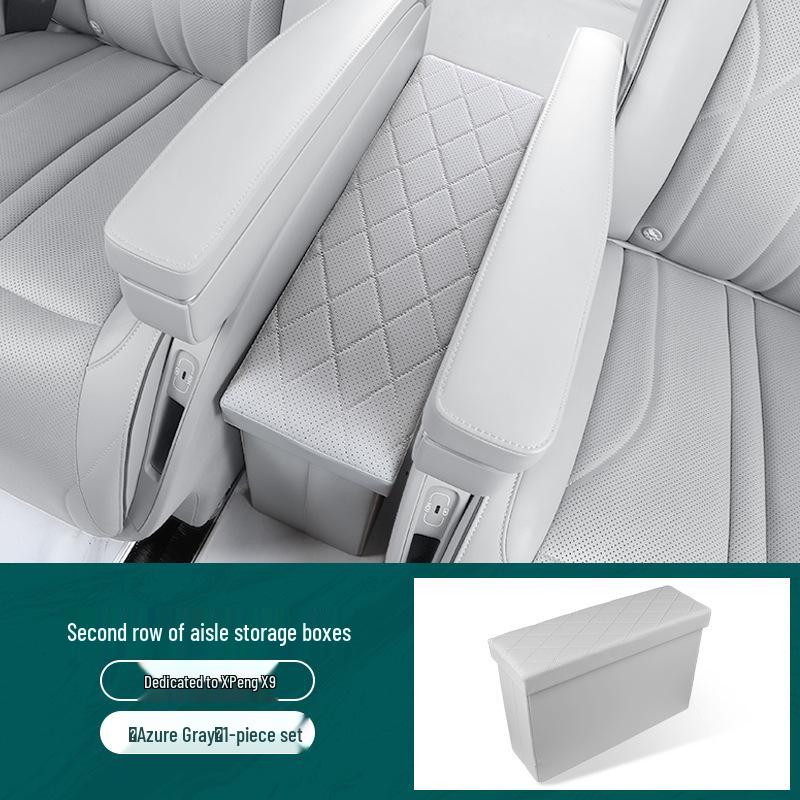 2024 Xiaopeng X9 Foldable Middle Row Storage Box Organizer