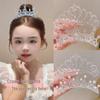 Peigne à Cheveux Couronne Strass pour Femmes & Filles - Accessoire Pince à Cheveux Anniversaire Princesse