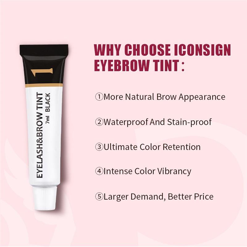 Eyelash Eyebrow Dye Tint Kit Brow Enhancer Mascara Lift Tinting Tattoo Eyes Makeup Tools