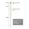 Blade Eyeliner Brush Eyebrow Brush Portable Flat Ultra Thin Fine Eye Liner Brow Contour White Makeup Brushes Makeup Tool