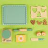 Wooden Cooking Pretend Play Kitchen Home Baking Tools Toys  Dough Sets Accessories Toddler Sensory Game Kinetic Christmas Gift