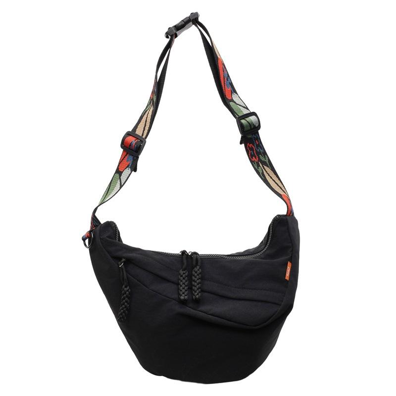 Casual, simple, western, fashionable, large-capacity bag, 2025 summer new personalized women's one-shoulder crossbody bag