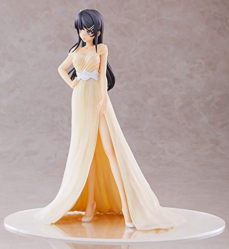 ANIPLEX Rascal Nie Marzy o Śniącej Dziewczynie Mai Sakurajimie w Wersji Ślubnej. Figurka w skali 1/7