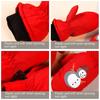 Outdoor Thick Warm Ski Gloves Non-slip Windproof Waterproof Mittens Winter Cute Sports Gloves for 2-5 Years Old Boys Girls