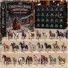 3D Horse Themed Christmas Advent Calendar, 24-Day Countdown Calendar -New 9-28