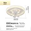 Oeny Bedroom Ceiling Fan Light
