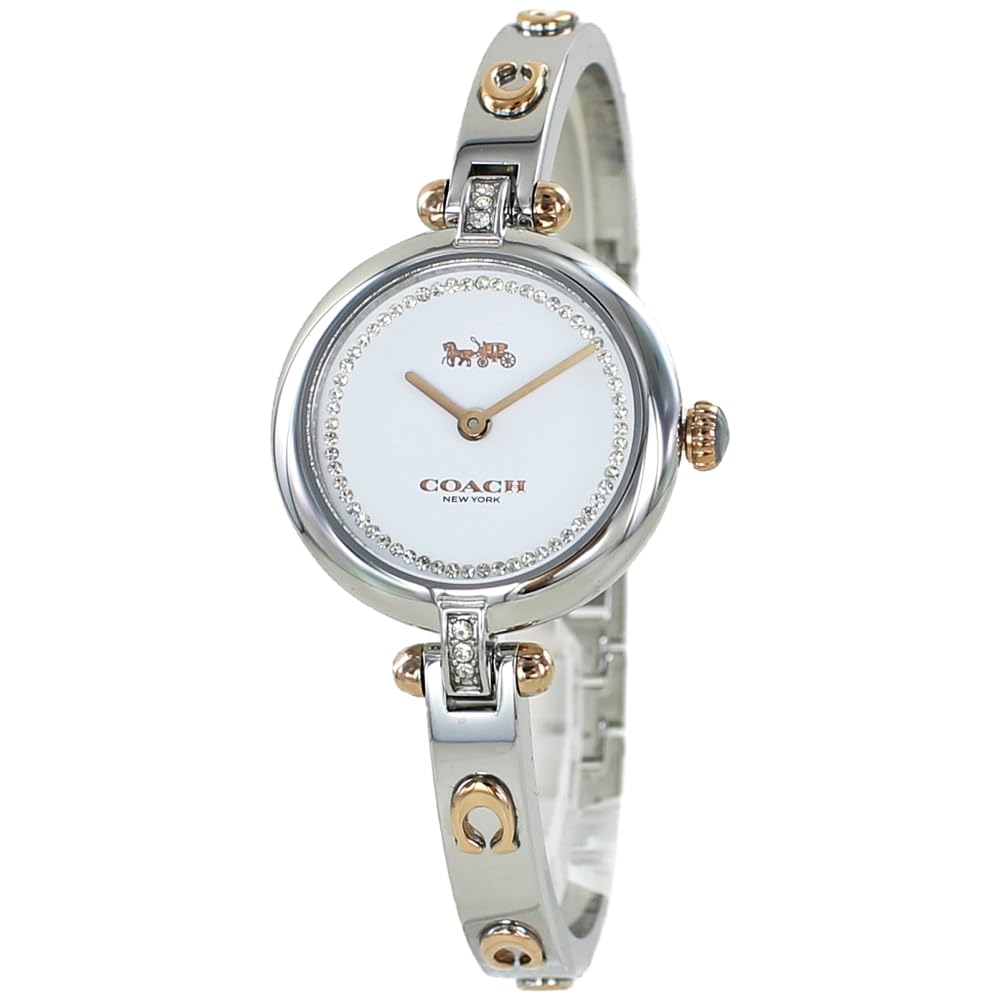 

Watch Brand CARY Silver Stainless Steel Bracelet 14504084 [Coach] Women s [Item]