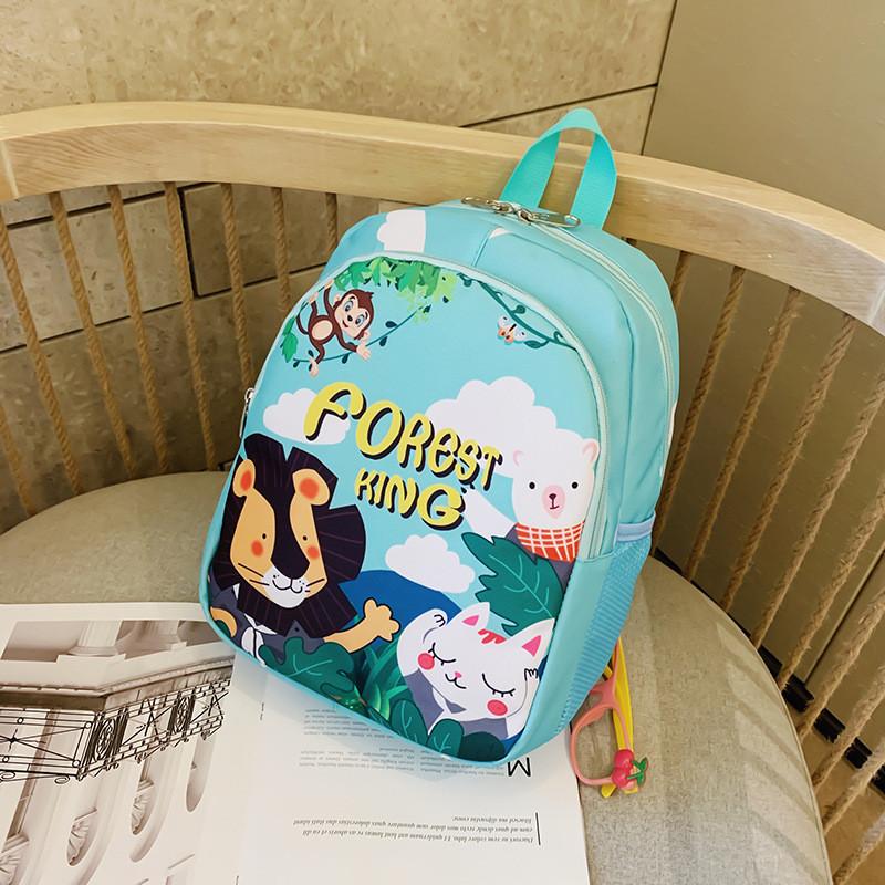 Adorable Kids Backpack With Cute Cartoon Designs Soft Handle Comfortable And Breathable
