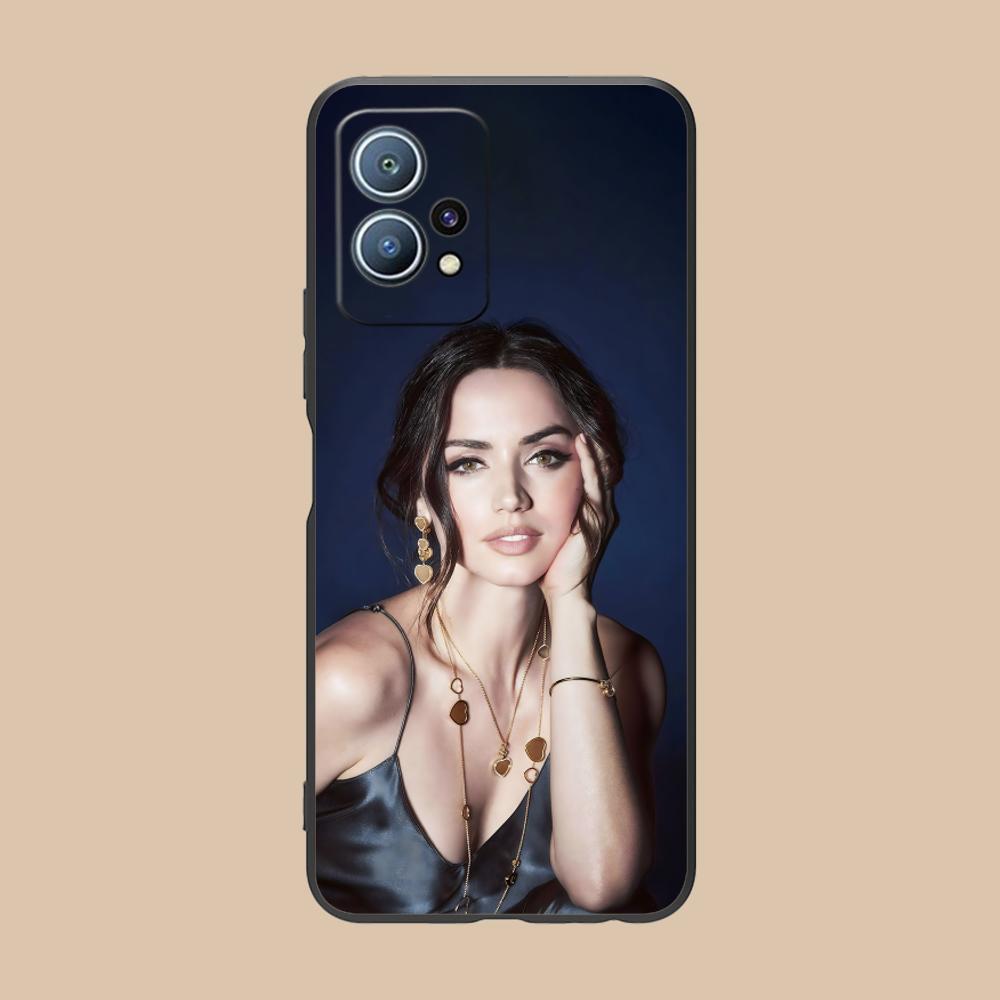 Ana De Armas Matte TPU Mobile Phone Case for Huawei P60 P50 P40 P30 P20 P10 P9 P8 Pro Lite Plus Colorful Printing Cover
