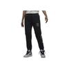 Jordan X PSG Brooklyn SS24 Paris Saint-Germain Alphabet Drawstring Casual Joggers With Velvet Lining Women Bottoms Black FN5179-010