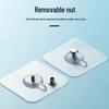 Traceless Punch-Free Wall Mount: Adhesive Hook Rack with Buckle
