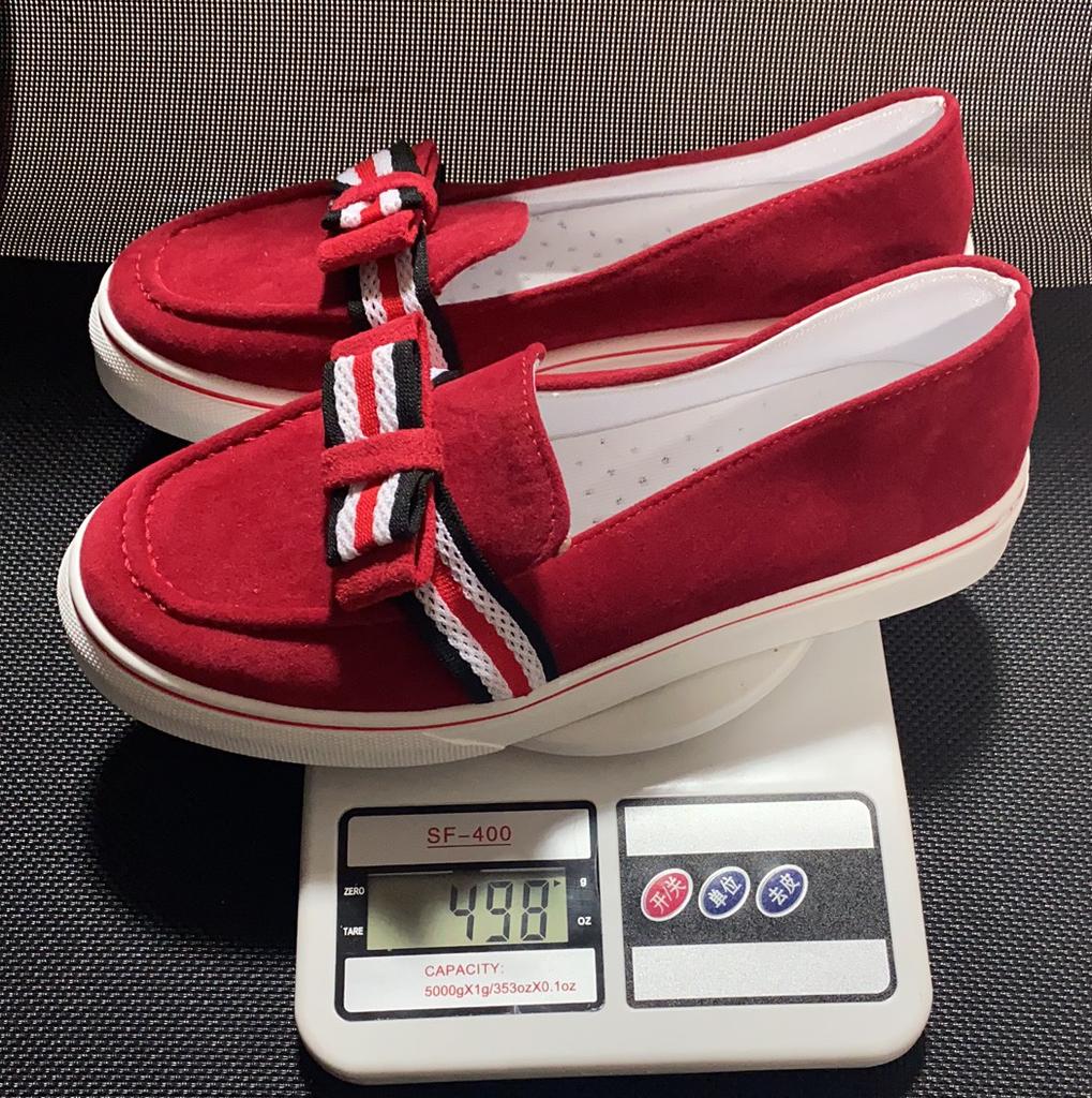 Large Size Single Shoes Women's Summer 2021 New Round Bow Bow Thick-soled Women's Shoes