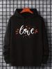 LOVE Print Hoodie