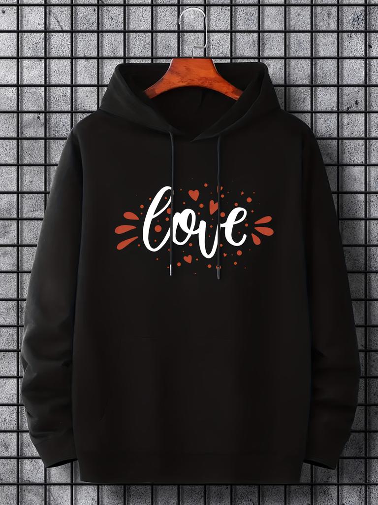 LOVE Print Hoodie