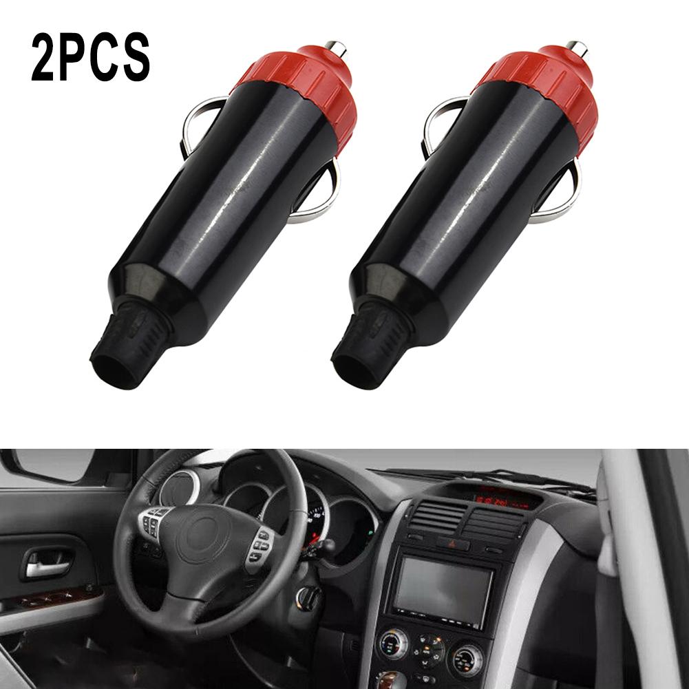Pack of 2 DC 12V 24V Waterproof Male Car Socket Connectors Designed for Vehicle Electrical Repair and Reliable Materials China Mainland