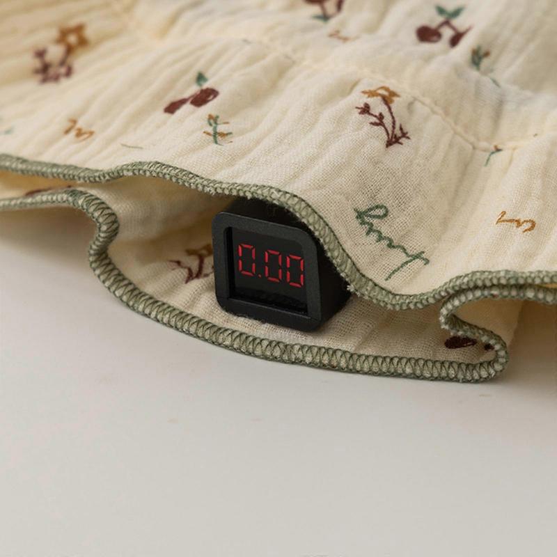 Cute Floral Baby Fisherman Hat for Outdoor Sun Protections Bonnet Cap Stylish Spring Summer Bucket Hats for 6-24M Infant  Fower purple edge