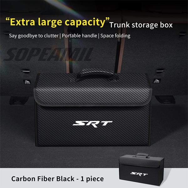 Zcfn1 Car Trunk Storage Box Organizer Foldable Stowing Tidying Bag For Jeep Wrangler Renegade Patriot Grand Cherokee Compass Wagoneer