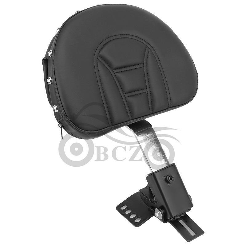 Harley Big Glide Road King Series Rider Backrest with Studs