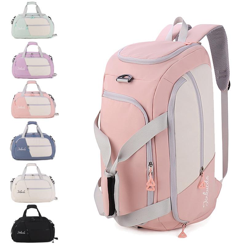 TS JYL laptop bag,3-Way Gym Bag Wet Dry Separation Travel Backpack Custom Logo Duffel