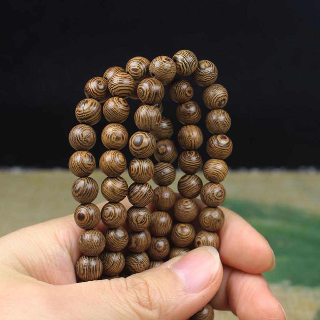 Buddhist Beads Bracelet For Men Wooden Bead Bracelet 108 Buddhist Prayer Beads 8mm Buddhist Beads Necklace