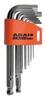 ASH Plated Ball Point Short Hex Wrench Set (9 Pieces) AZS0910