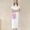Suin Leaf Bucket Bag - Lilac