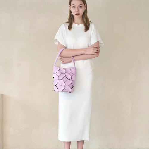 Suin Leaf Bucket Bag - Lilac