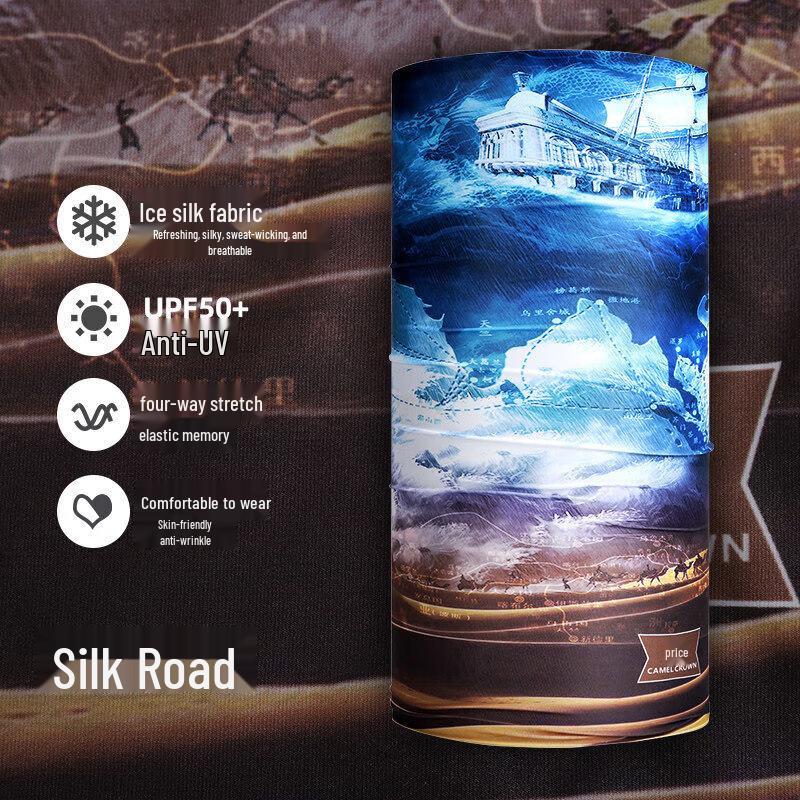 CAMEL Multi-functional Sun Protection Neck Gaiter & Face Mask One Size