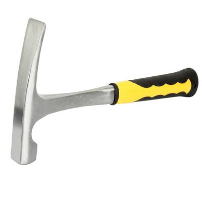 Doppelkopf Flachmaul Geologische Erkundung Ziegel Entenschnabelhammer(Hammerkopf 600g)
