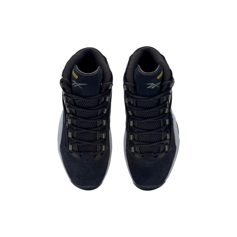 Reebok Question Mid Panini Black Pulsar Prizm Sneakers HQ4135