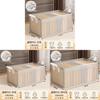 Modern Minimalist Clothes Storage Box With Foldable Steel Frame For Bedroom Organization
