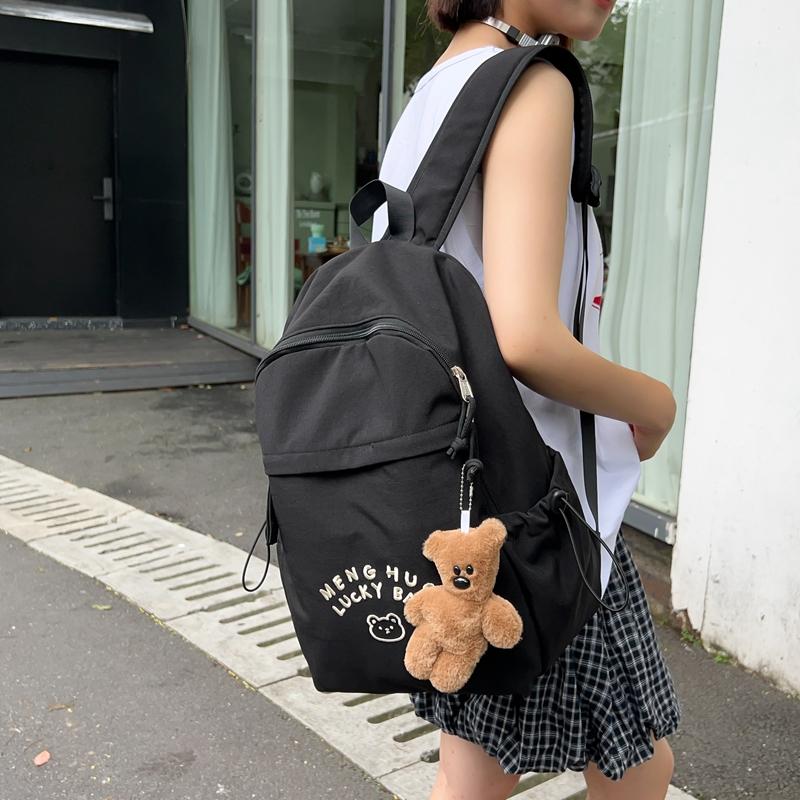 Ученики младших классов средней школы школьный рюкзак письмо большой емкости рюкзак — фото 21